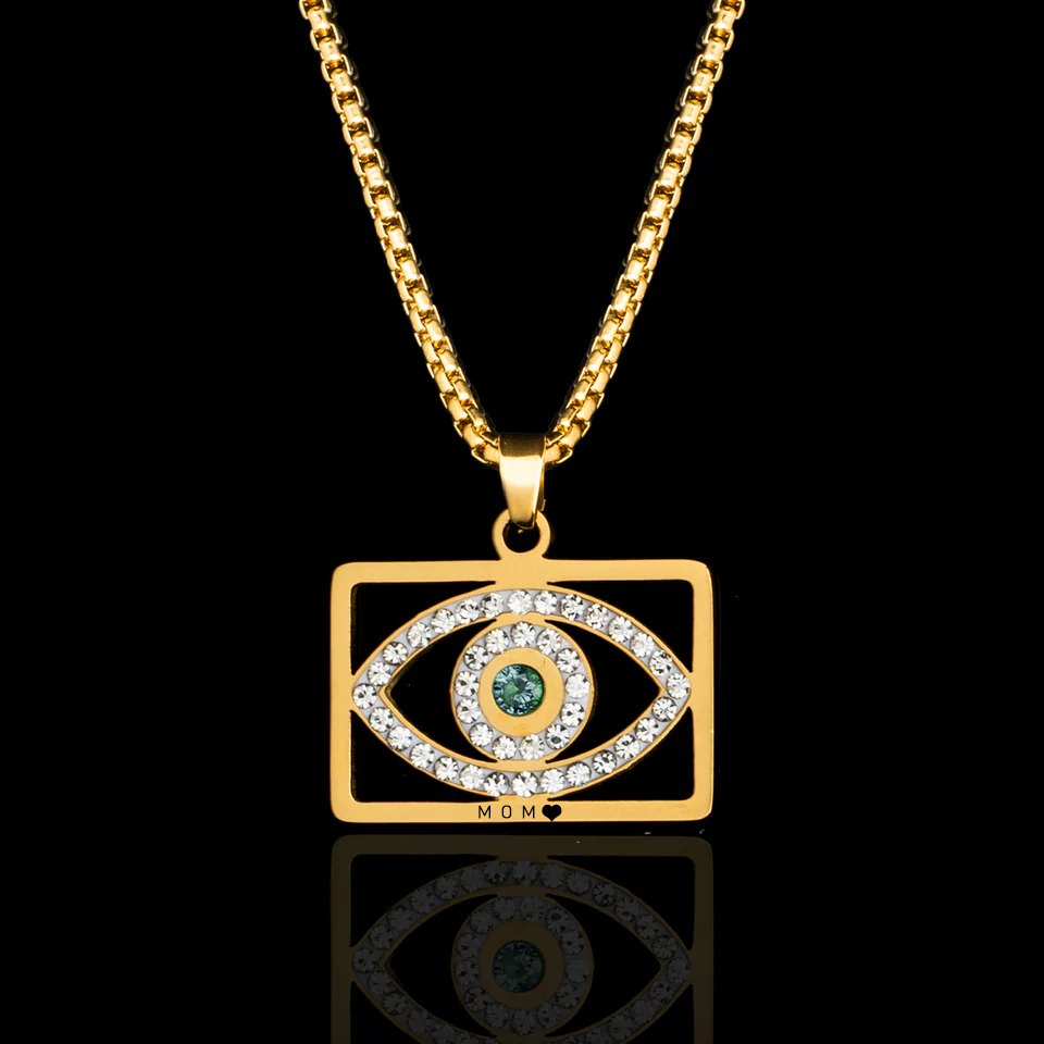 Personalised Nazar Locket - Pre Engraved