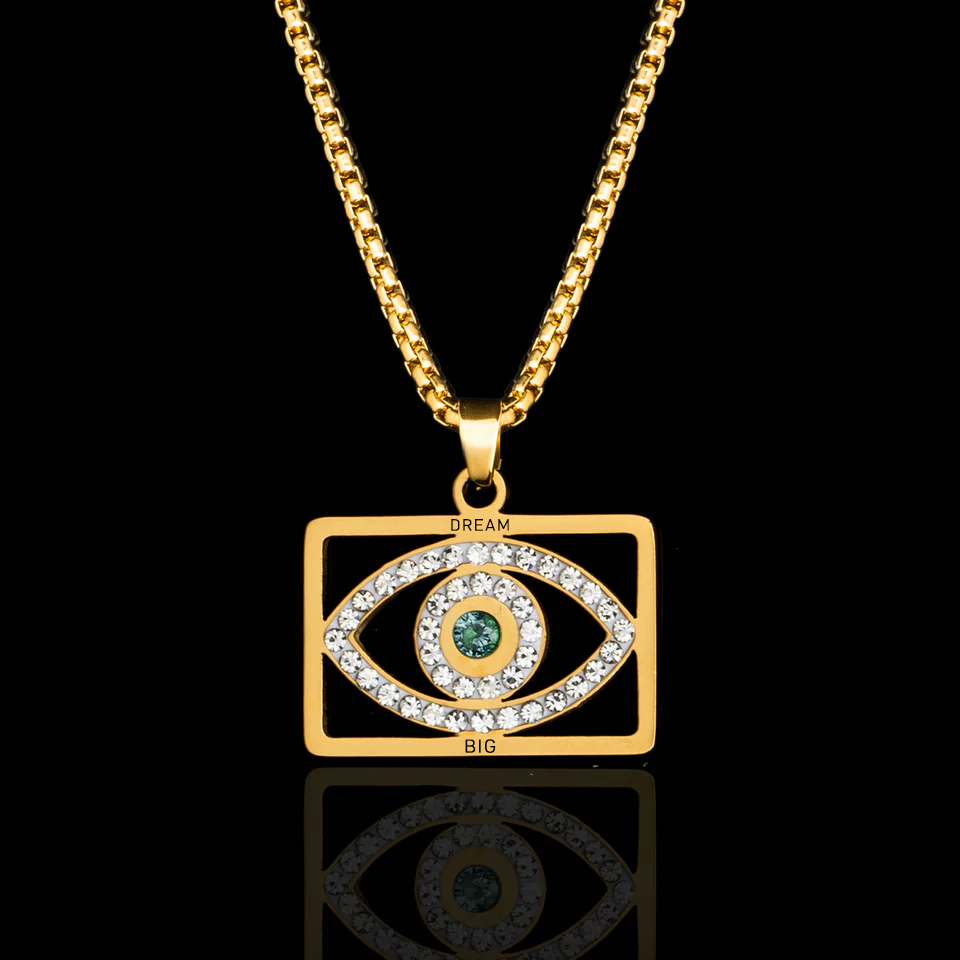 Personalised Nazar Locket - Pre Engraved