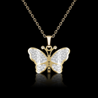Personalised Butterfly Pendant - Pre Engraved