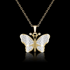 Personalised Butterfly Pendant - Pre Engraved