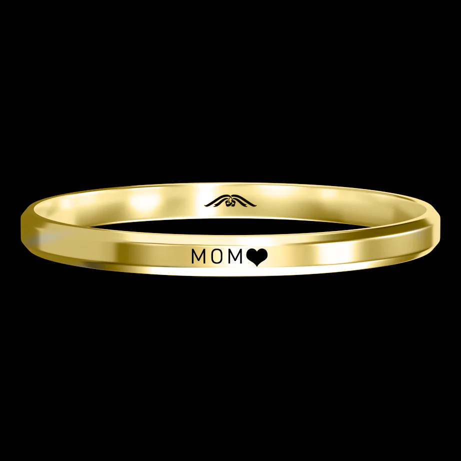 Classic Gold Kada - Pre Engraved