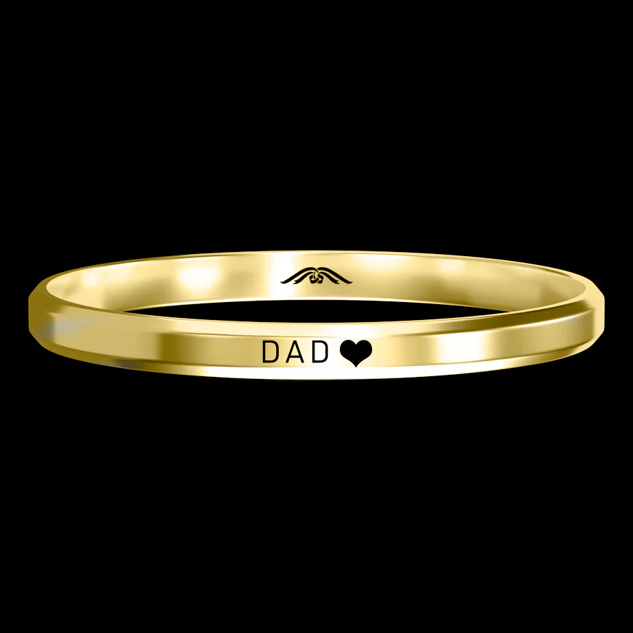 Classic Gold Kada - Pre Engraved