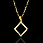 Personalised Diamond Locket - Pre Engraved