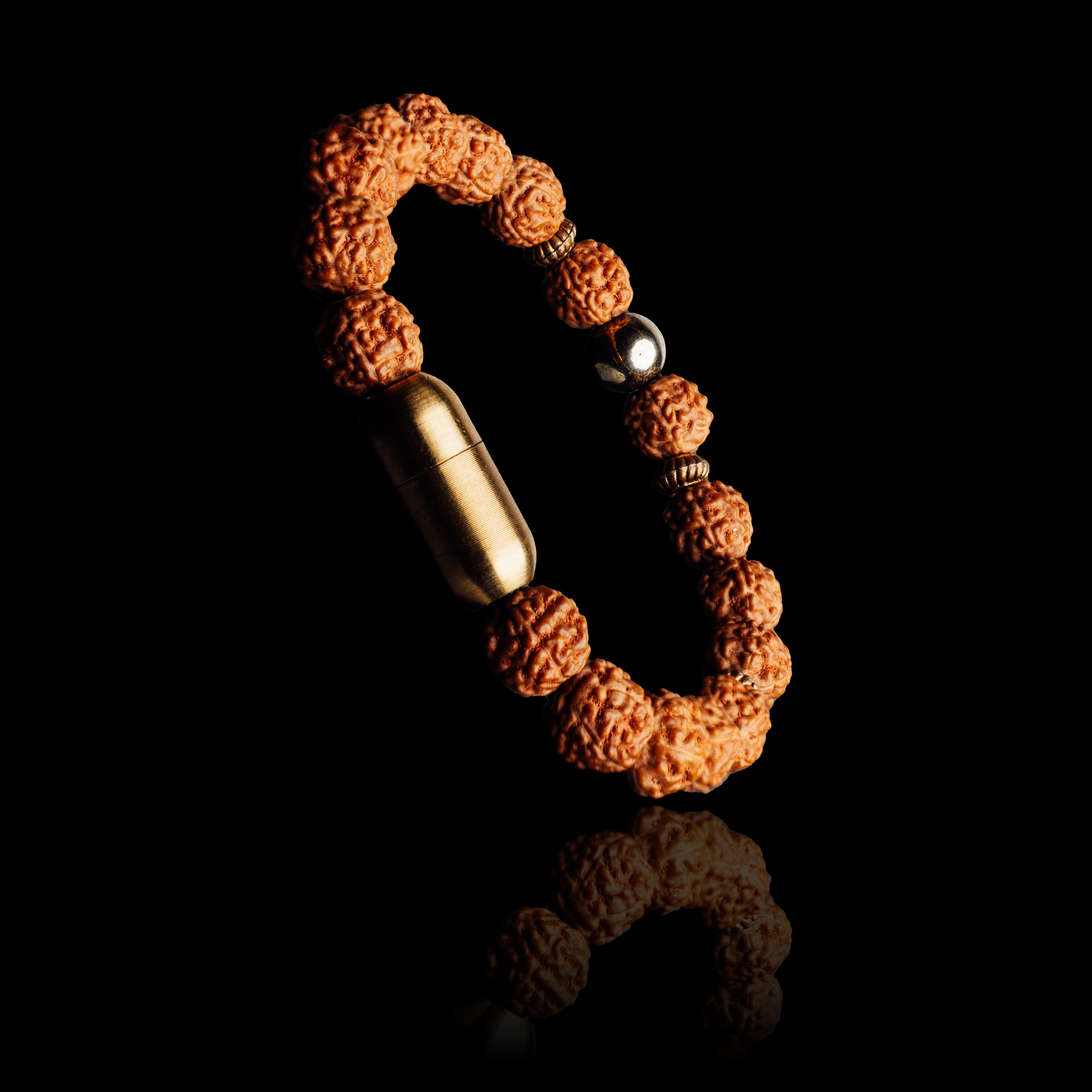 RUDRAKSHA SPIRITUAL BRACELET (PERSONALISED)