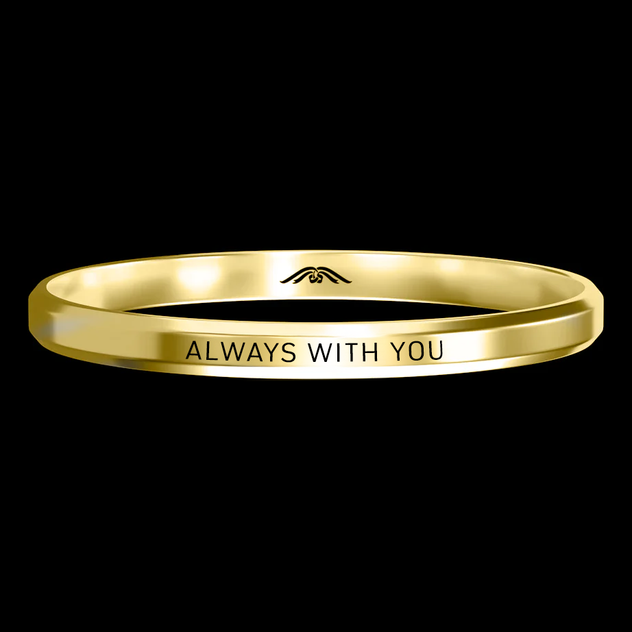 Classic Gold Kada - Pre Engraved