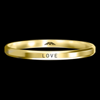 Classic Gold Kada - Pre Engraved