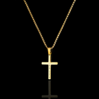 Personalised Cross Locket - Pre Engraved