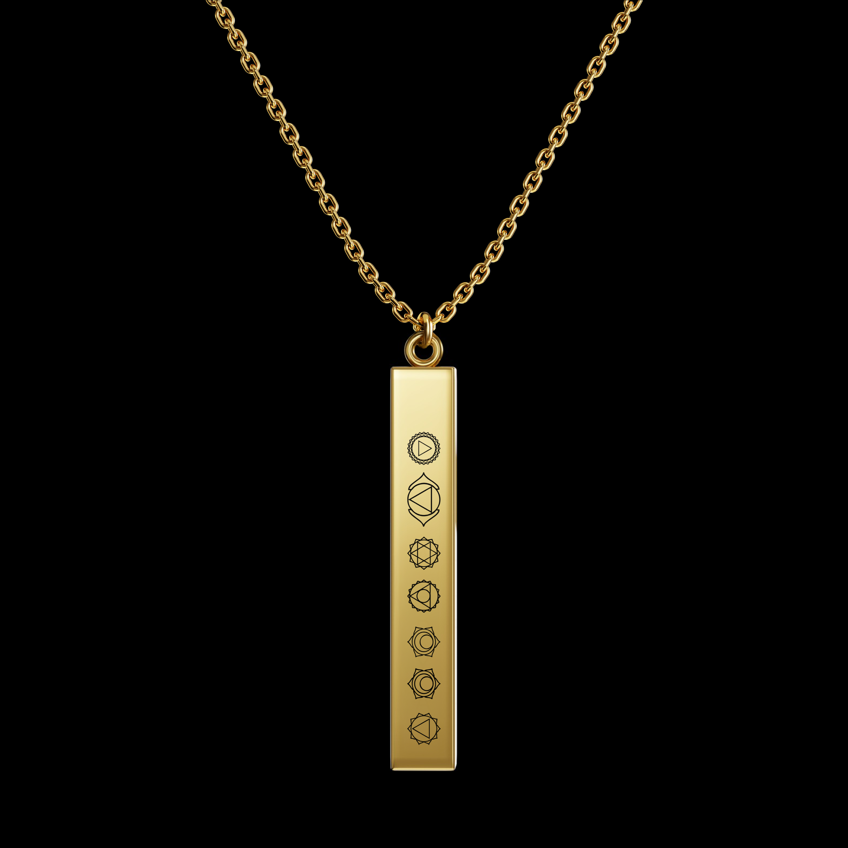 7 Chakra Locket For Men