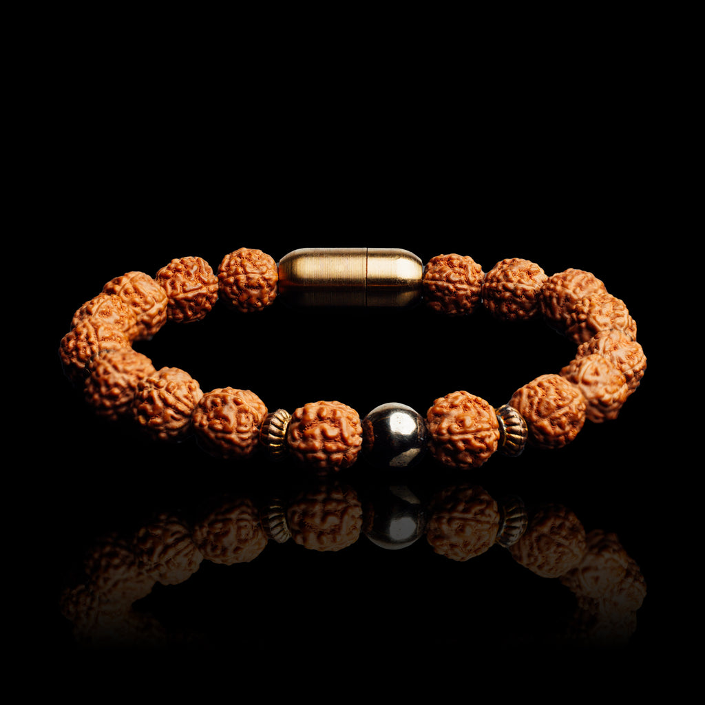 RUDRAKSHA SPIRITUAL BRACELET (PERSONALISED)