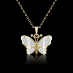 Personalised Butterfly Pendant - Pre Engraved
