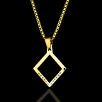 Personalised Diamond Locket - Pre Engraved