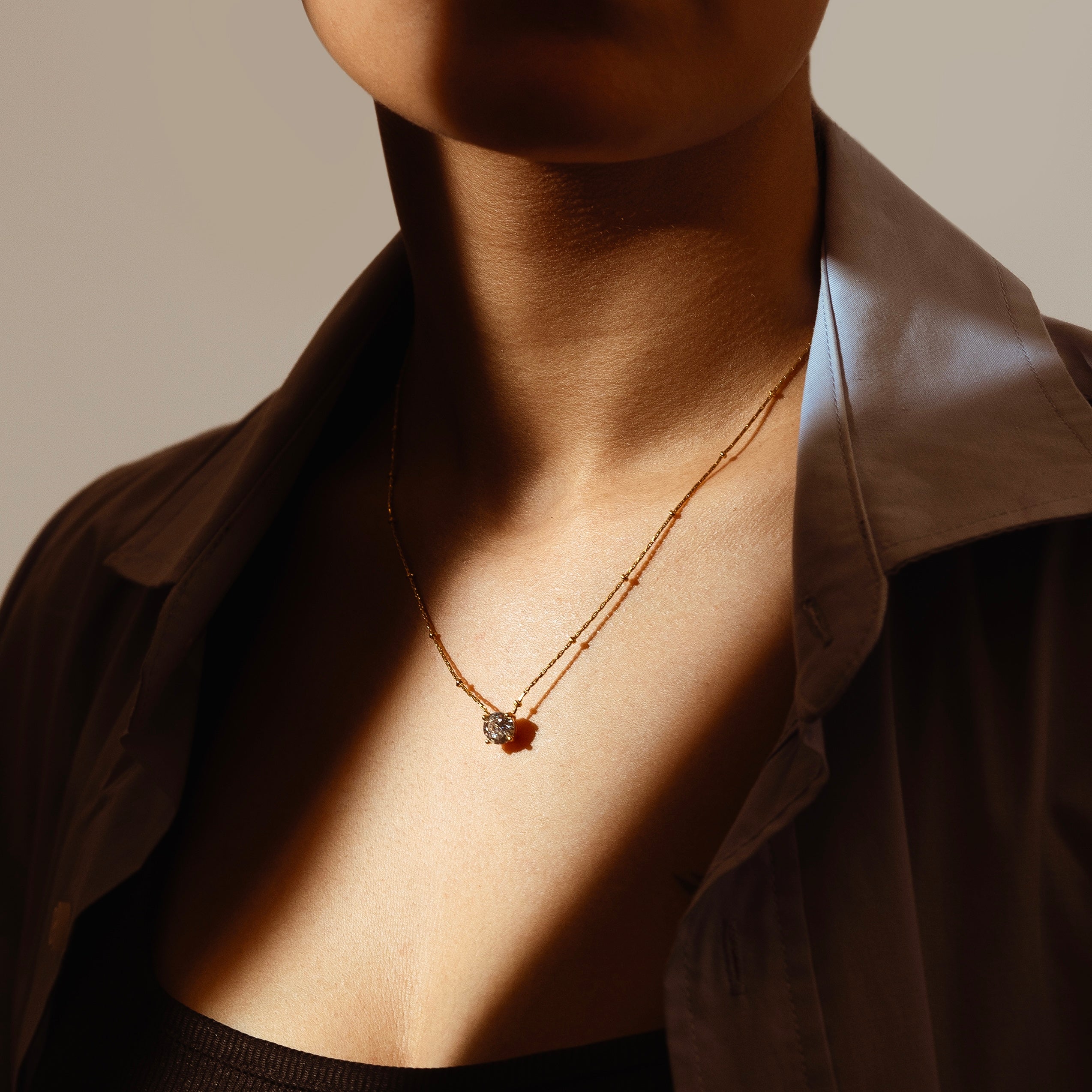 Solitaire Pendant