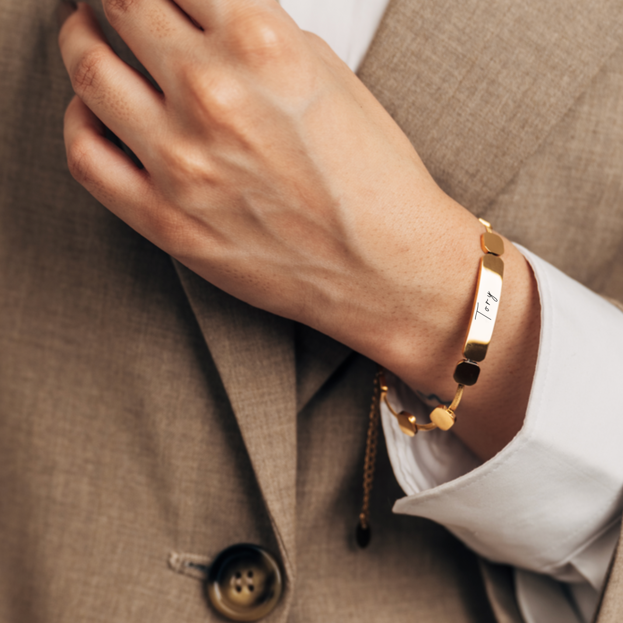 Personalised Dot Bracelet