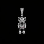 ICED TEDDY BEAR PENDANT