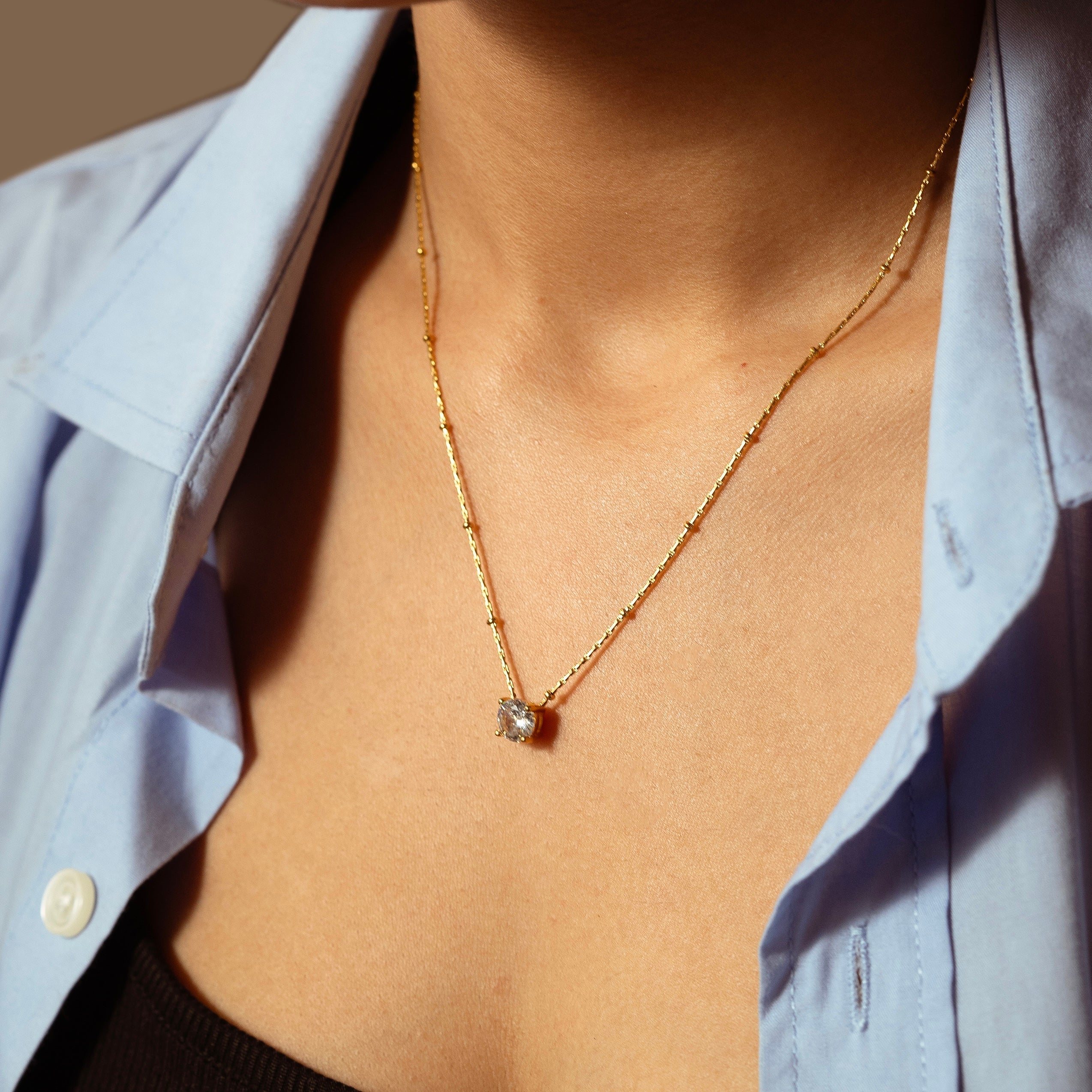 Solitaire Pendant