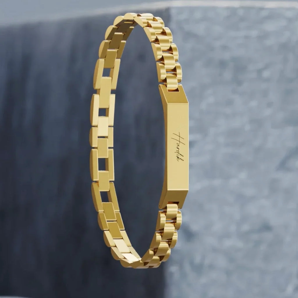 Personalised Stark Couple Bracelets