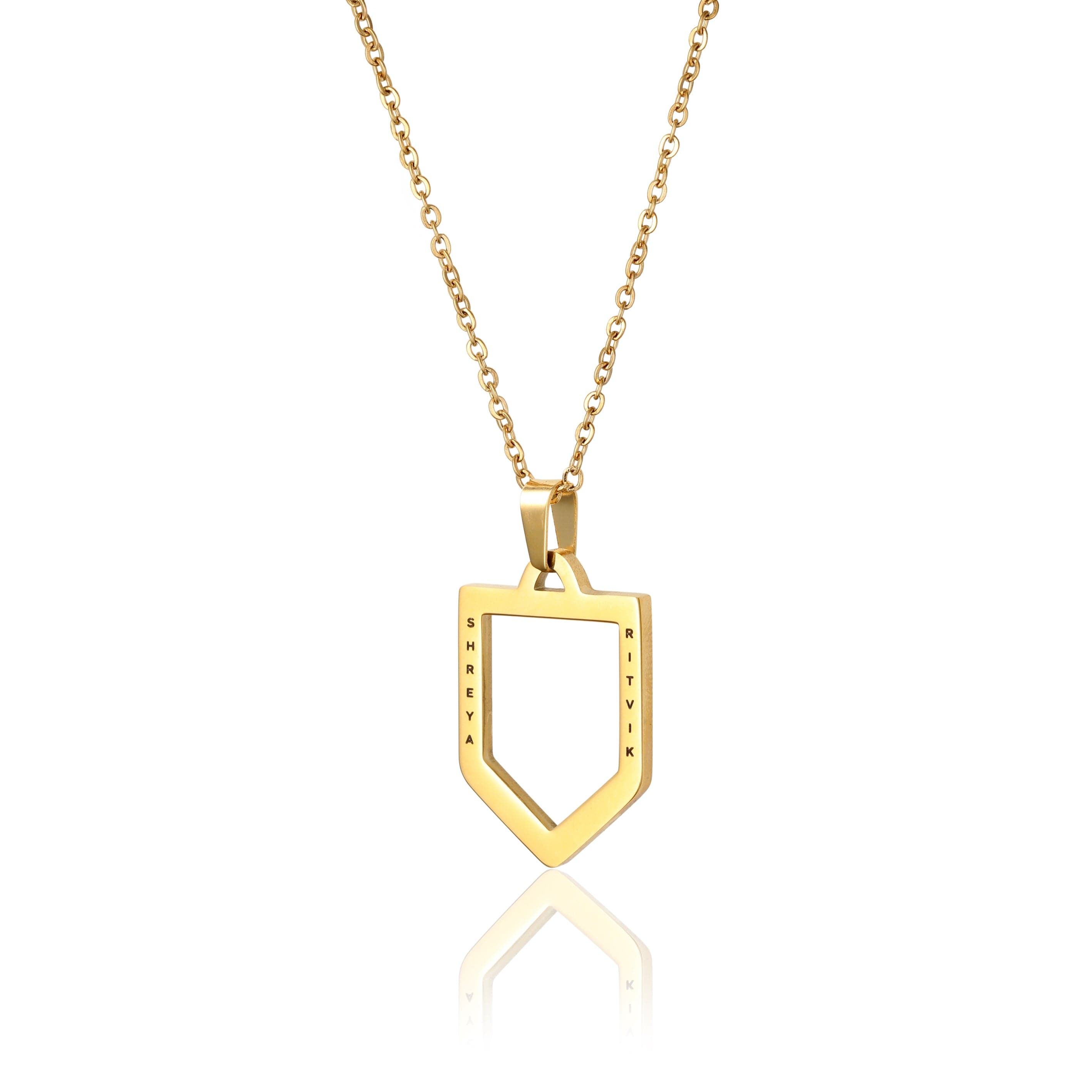 Shape of Shield Pendant