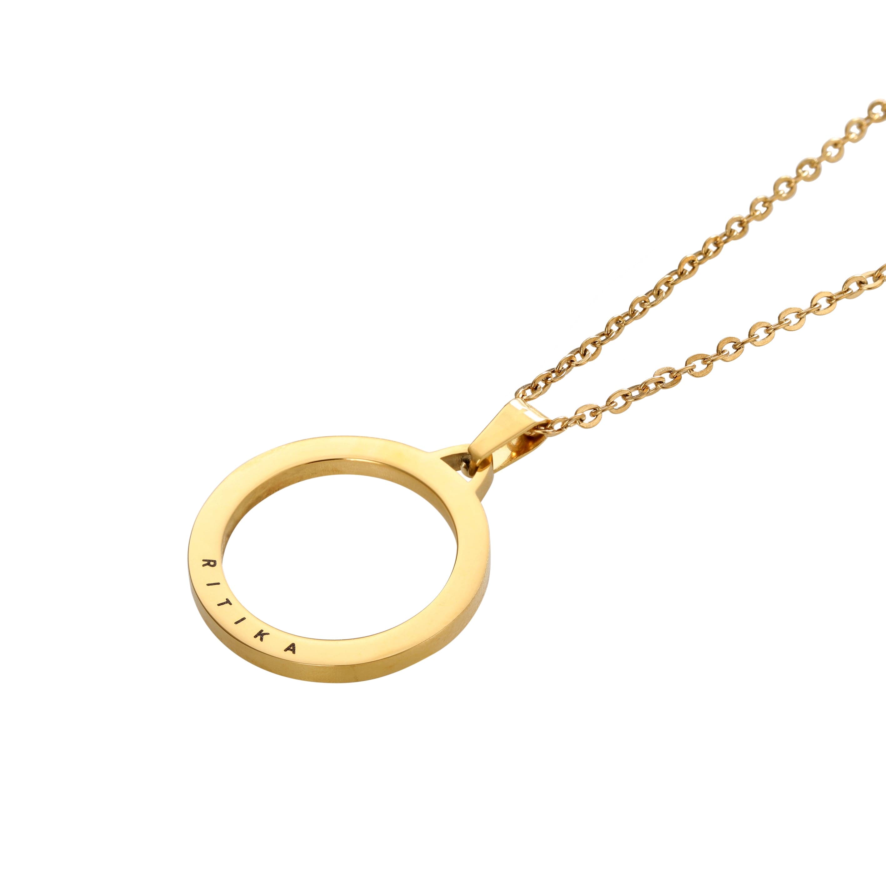 Shape of Ring Pendant