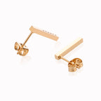 Personalised Cuboid Earrings