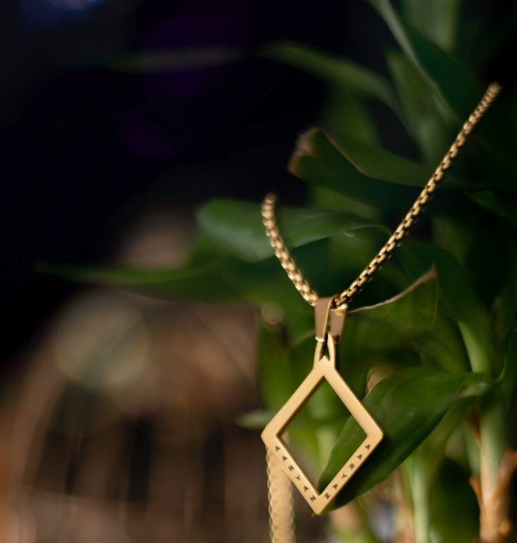 Personalised Diamond Locket for Men