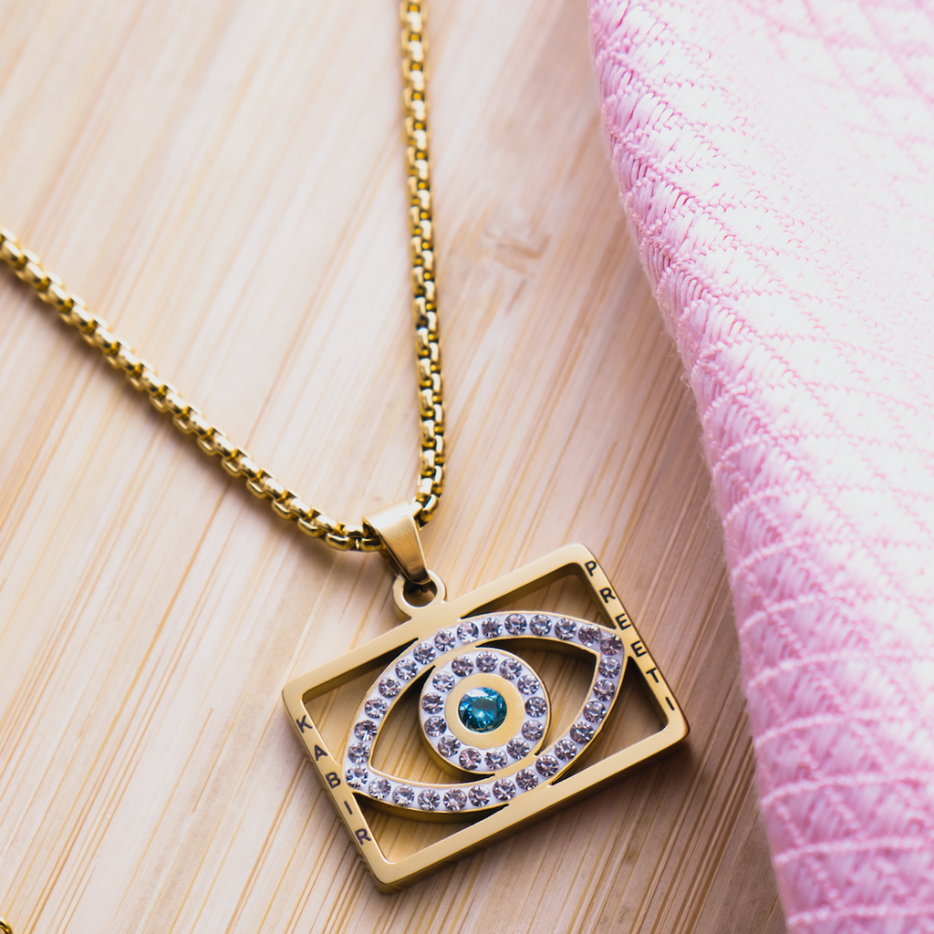 Personalised Nazar Locket for Men