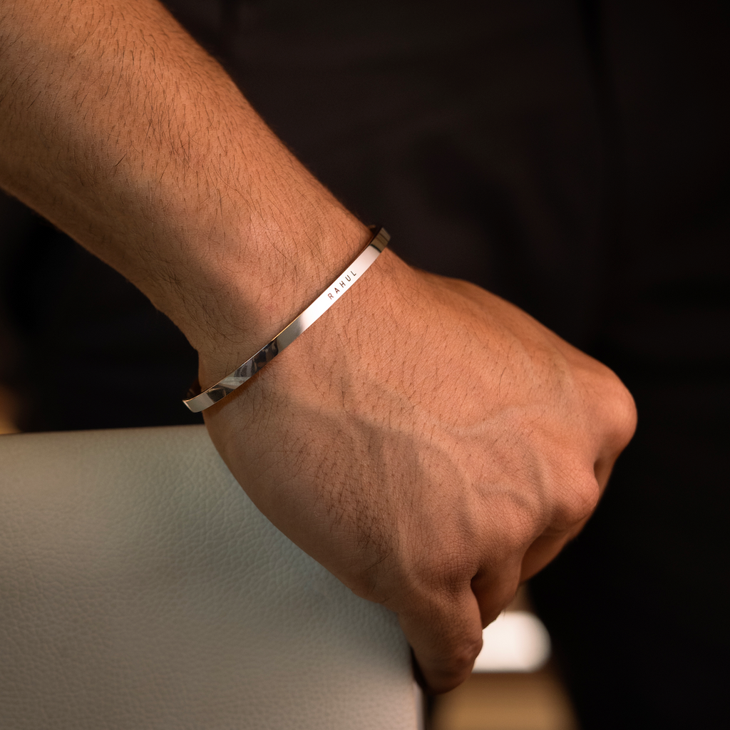 Personalised Silver Bracelet