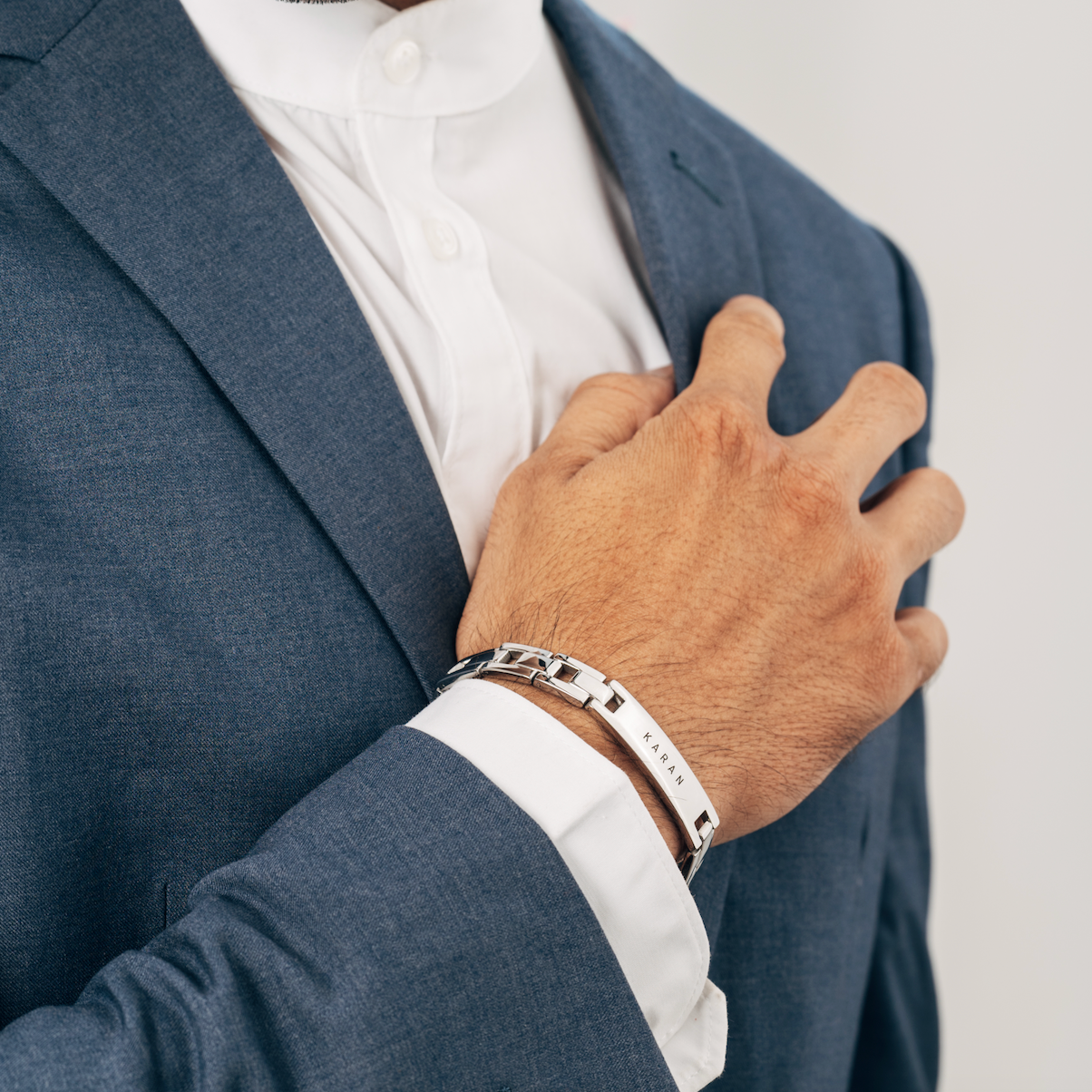 Personalised Austere Bracelet