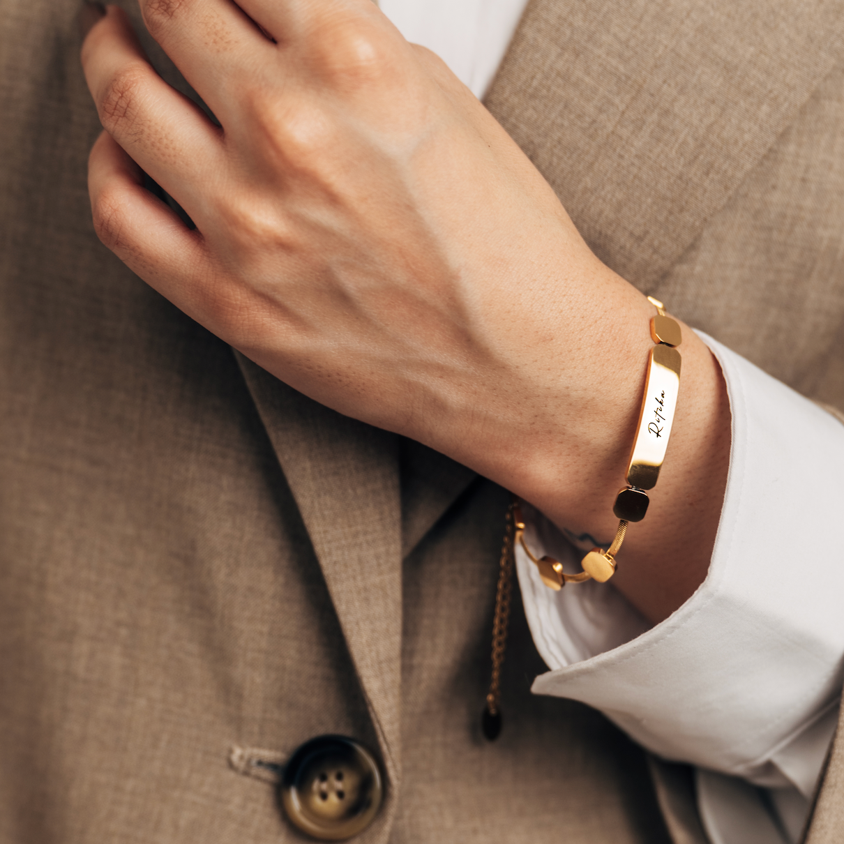 Personalised Dot Bracelet