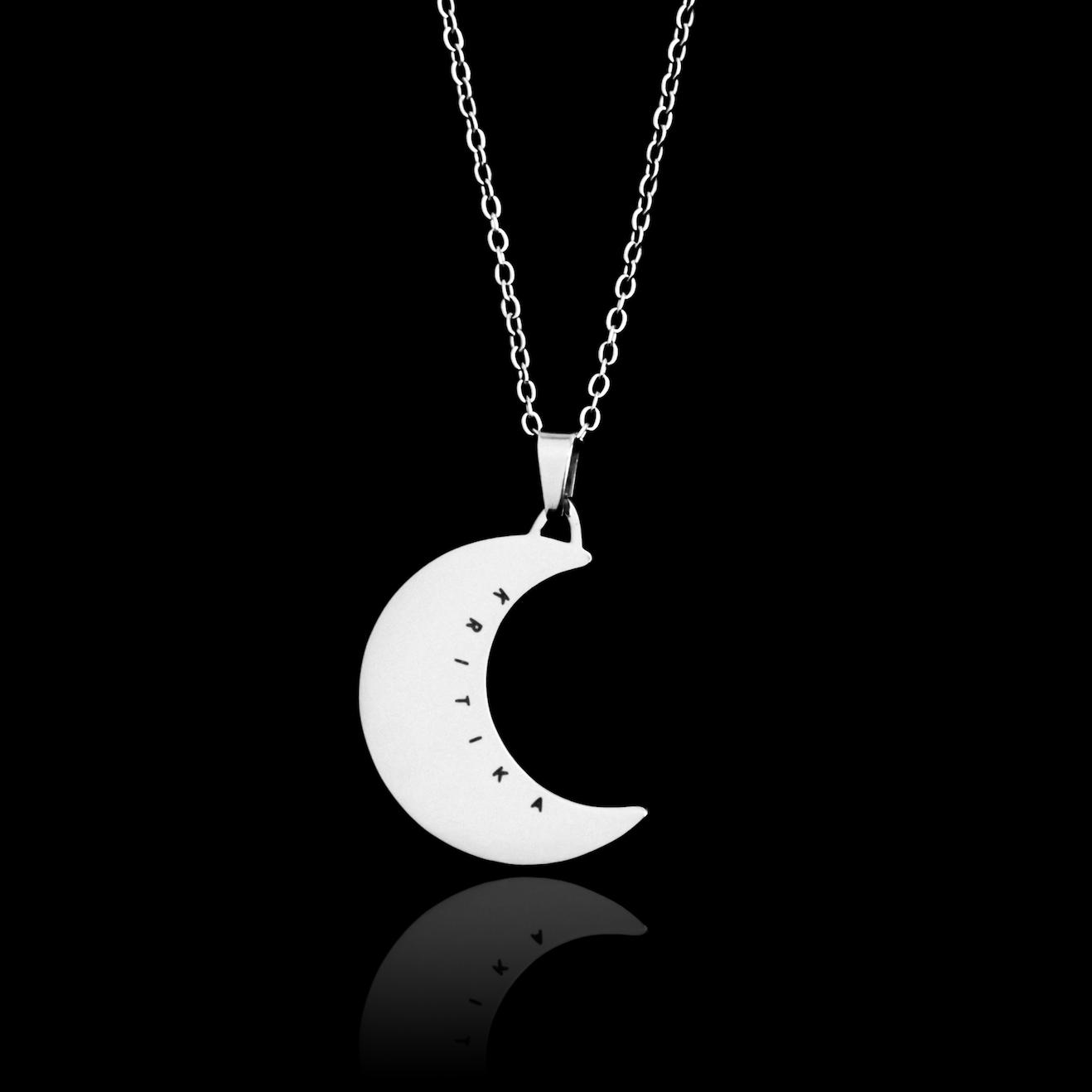 Shape of Moon Pendant
