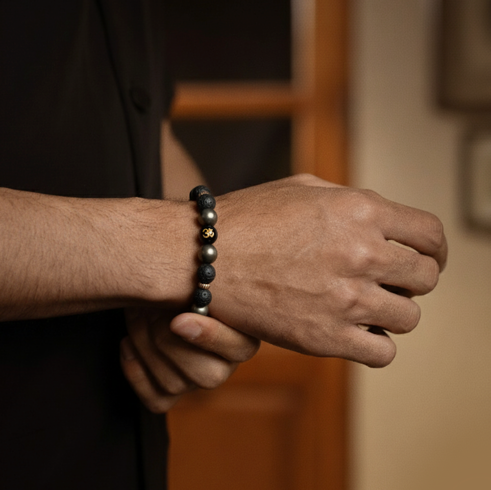 OM PROSPERITY BRACELET (PERSONALISED)