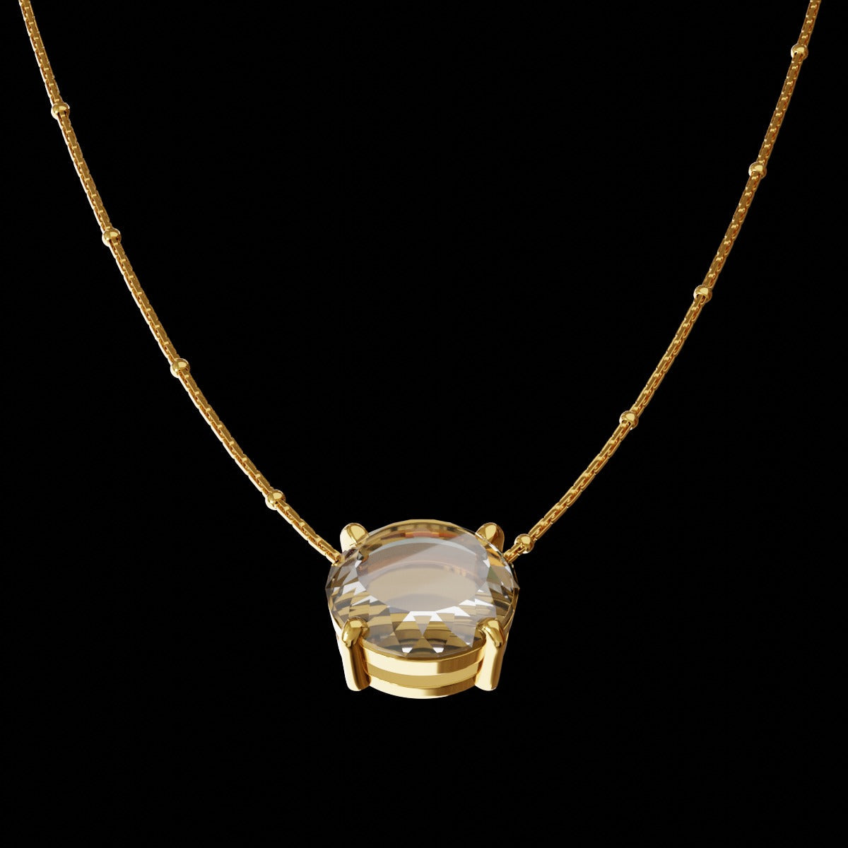 Solitaire Pendant