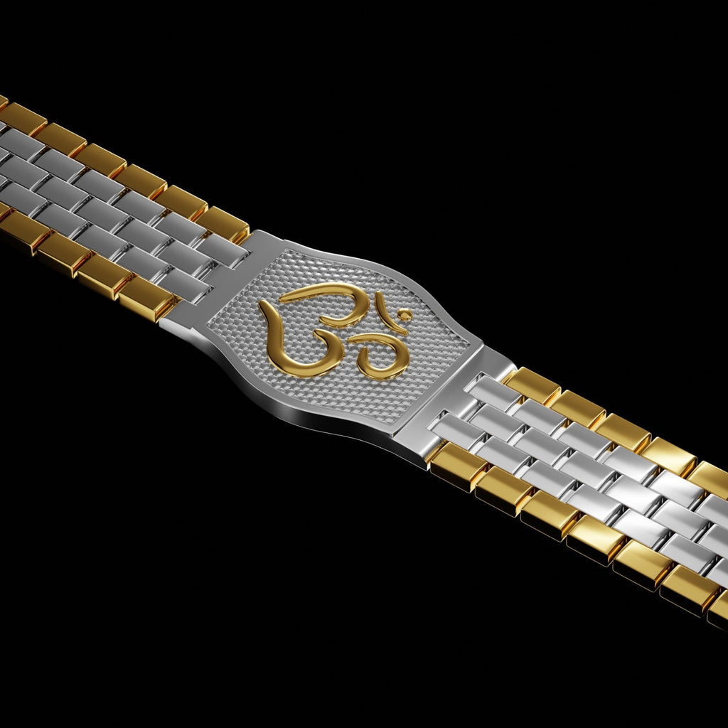 Personalised Om Bracelet