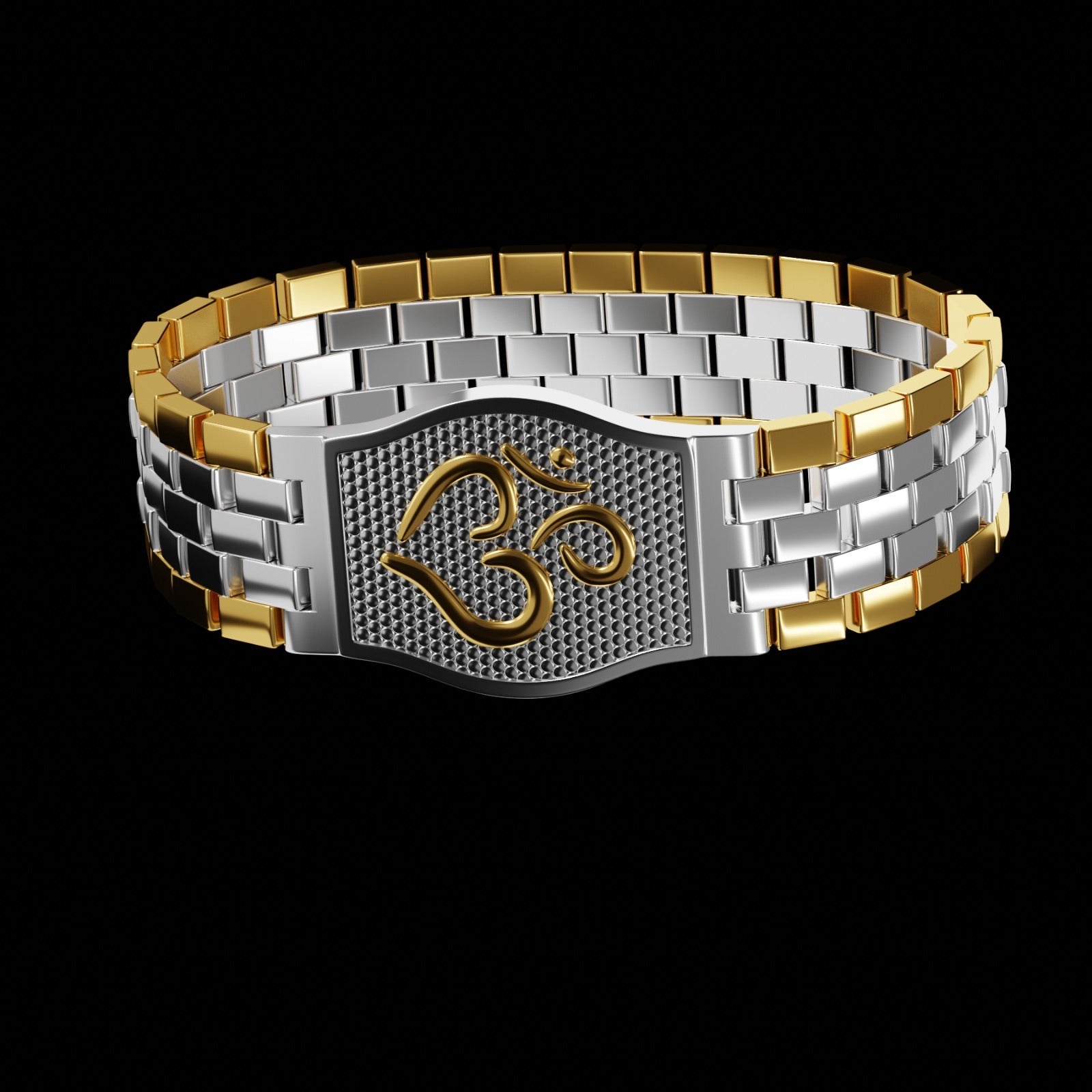 Personalised Om Bracelet