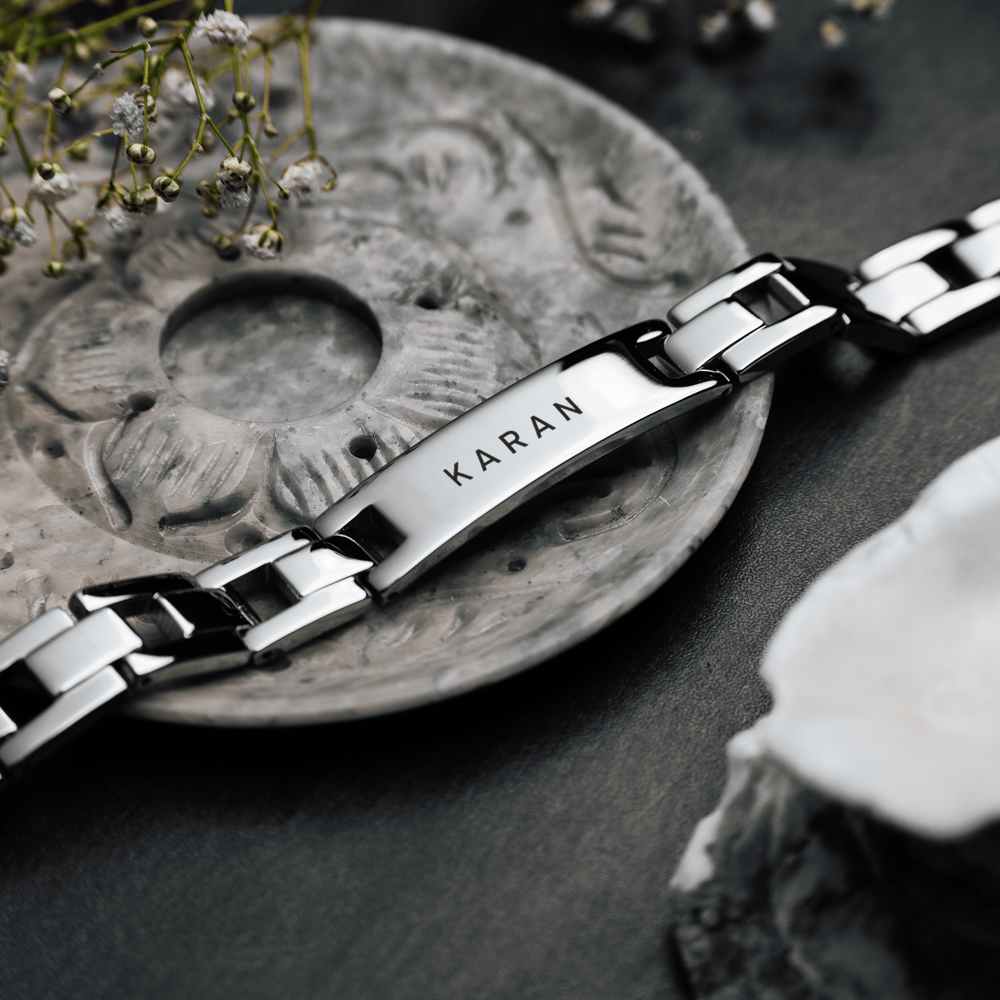 Personalised Austere Bracelet