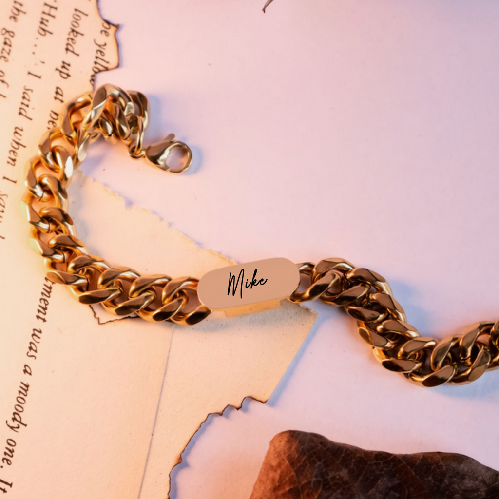 Personalised Cuban Bracelet