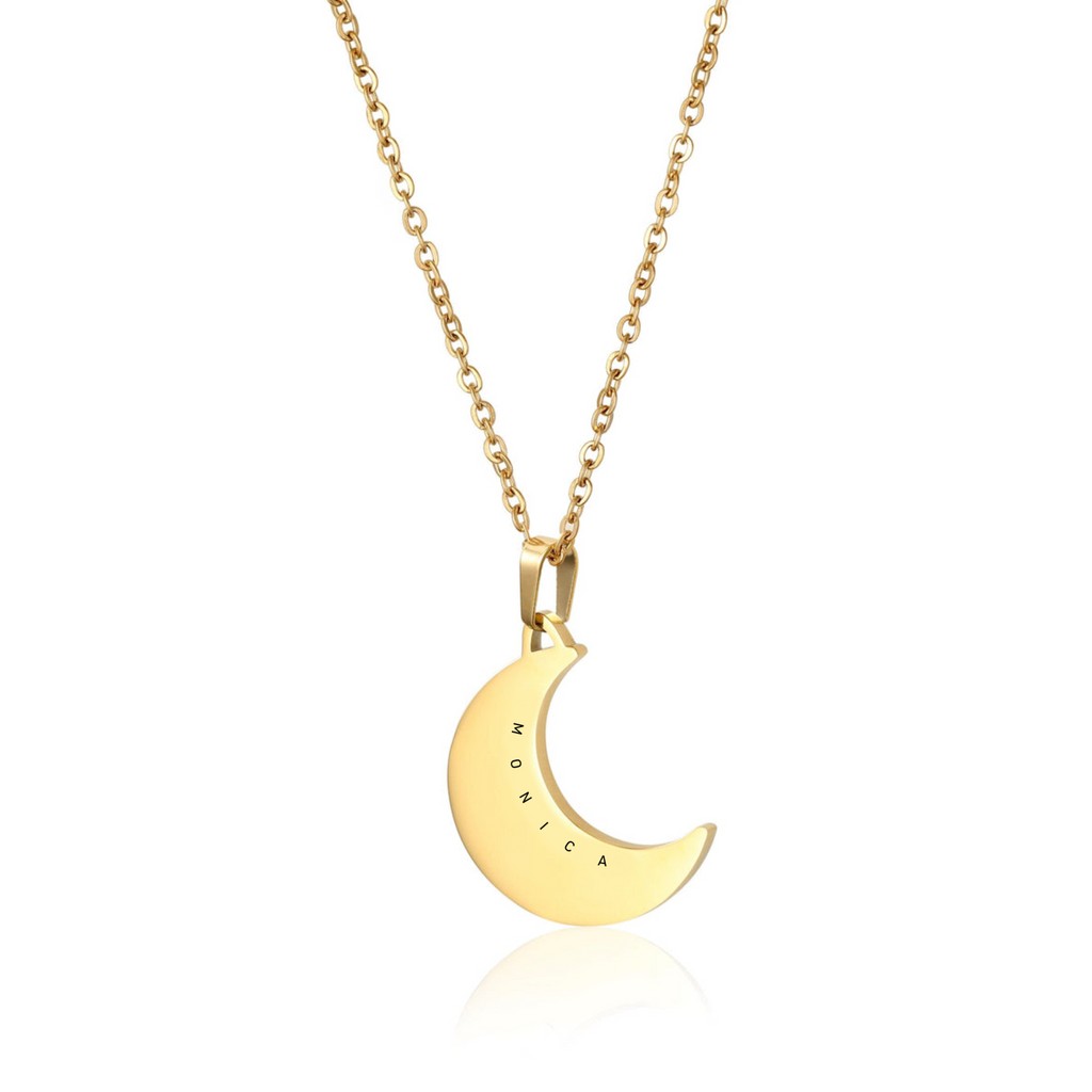 Shape of Moon Pendant