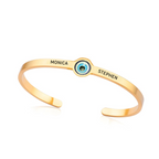 Personalised Evil Eye Bracelet