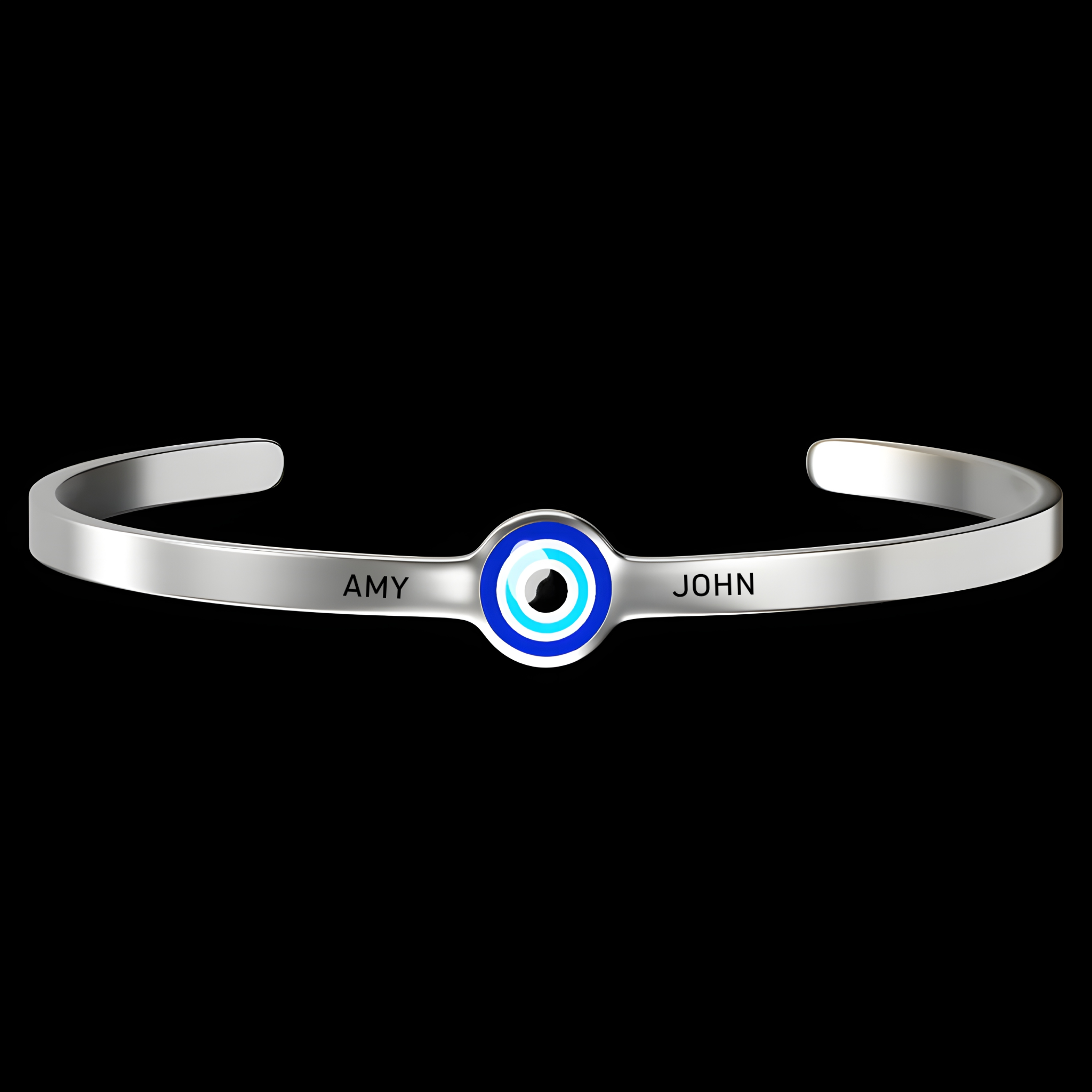 Personalised Evil Eye Bracelet
