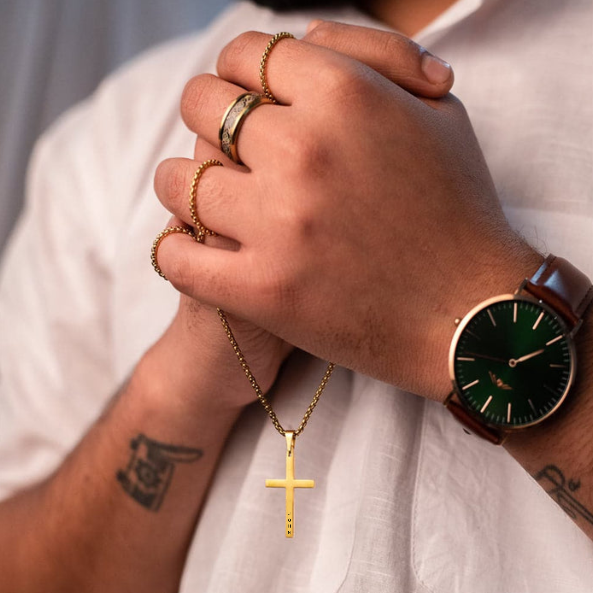 Shape of Cross Pendant