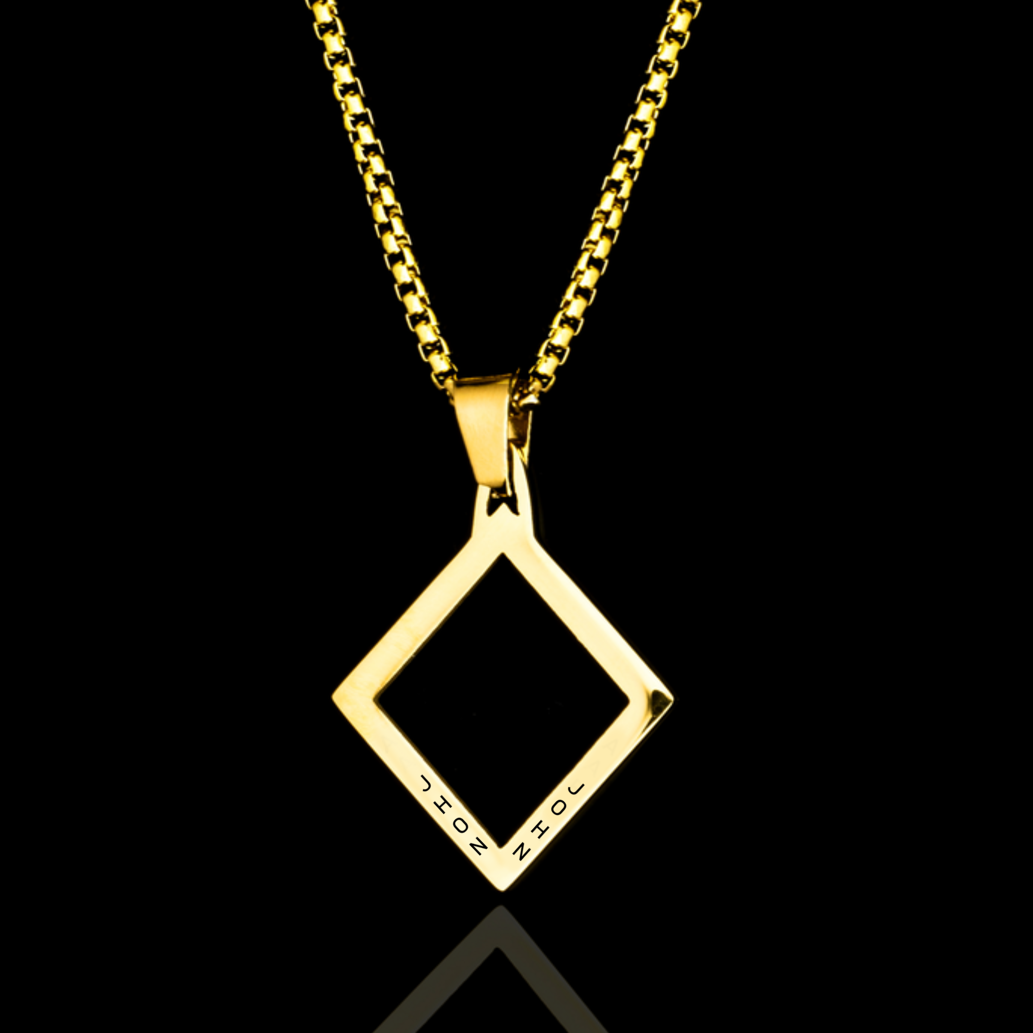 Shape of Diamond Pendant