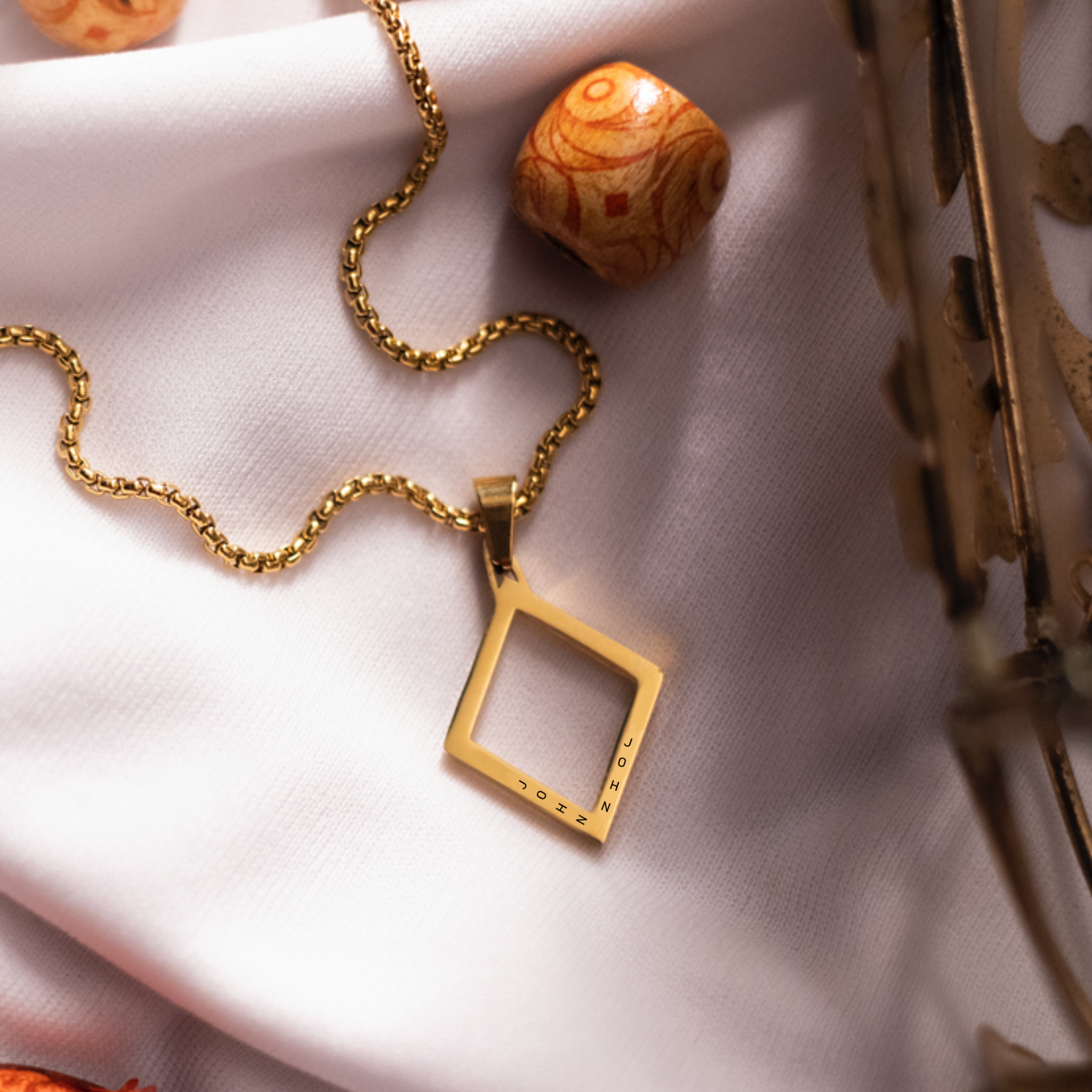 Shape of Diamond Pendant