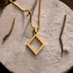 Shape of Diamond Pendant