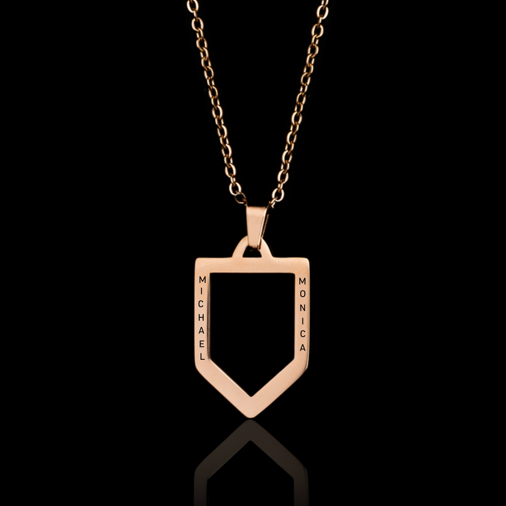 Shape of Shield Pendant