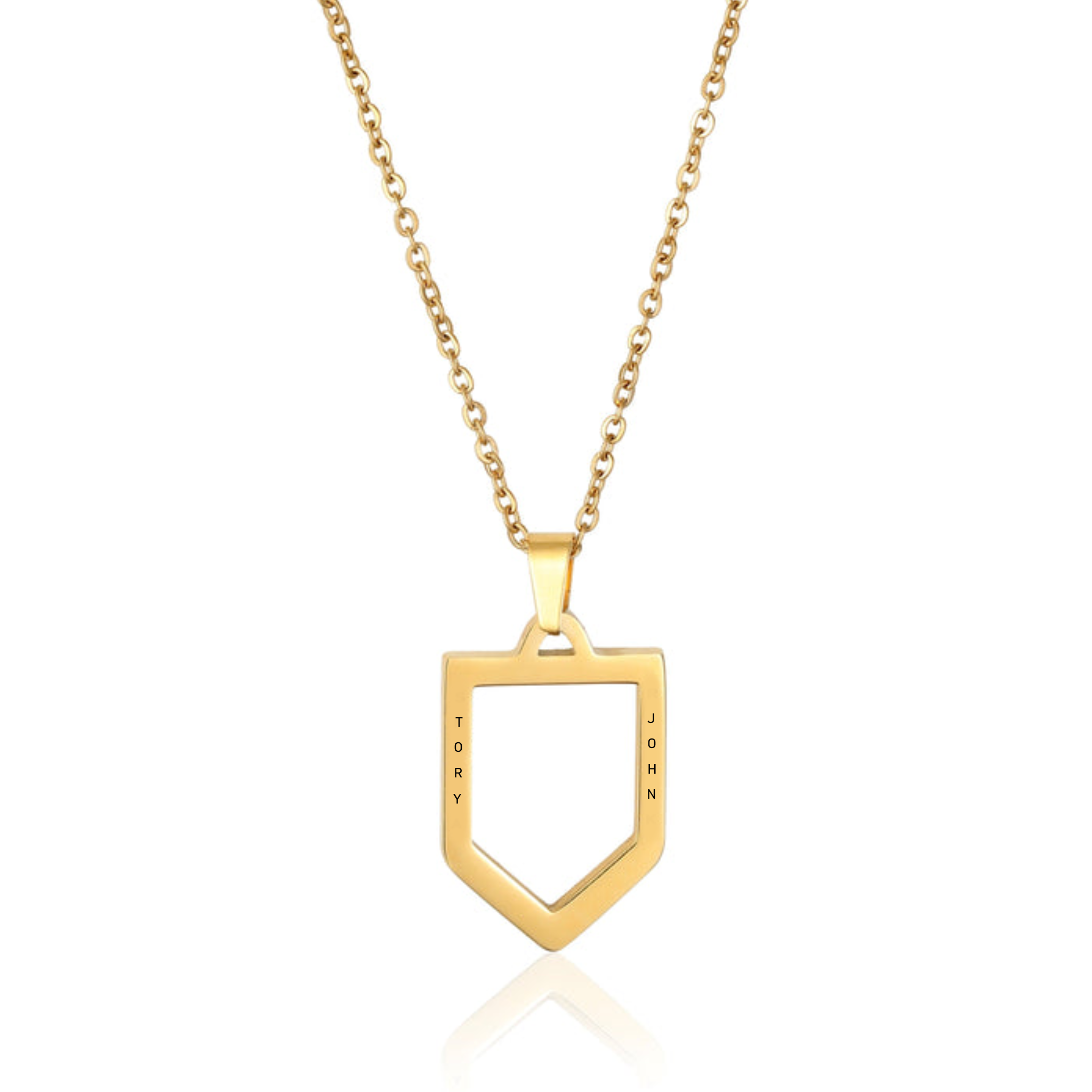 Shape of Shield Pendant