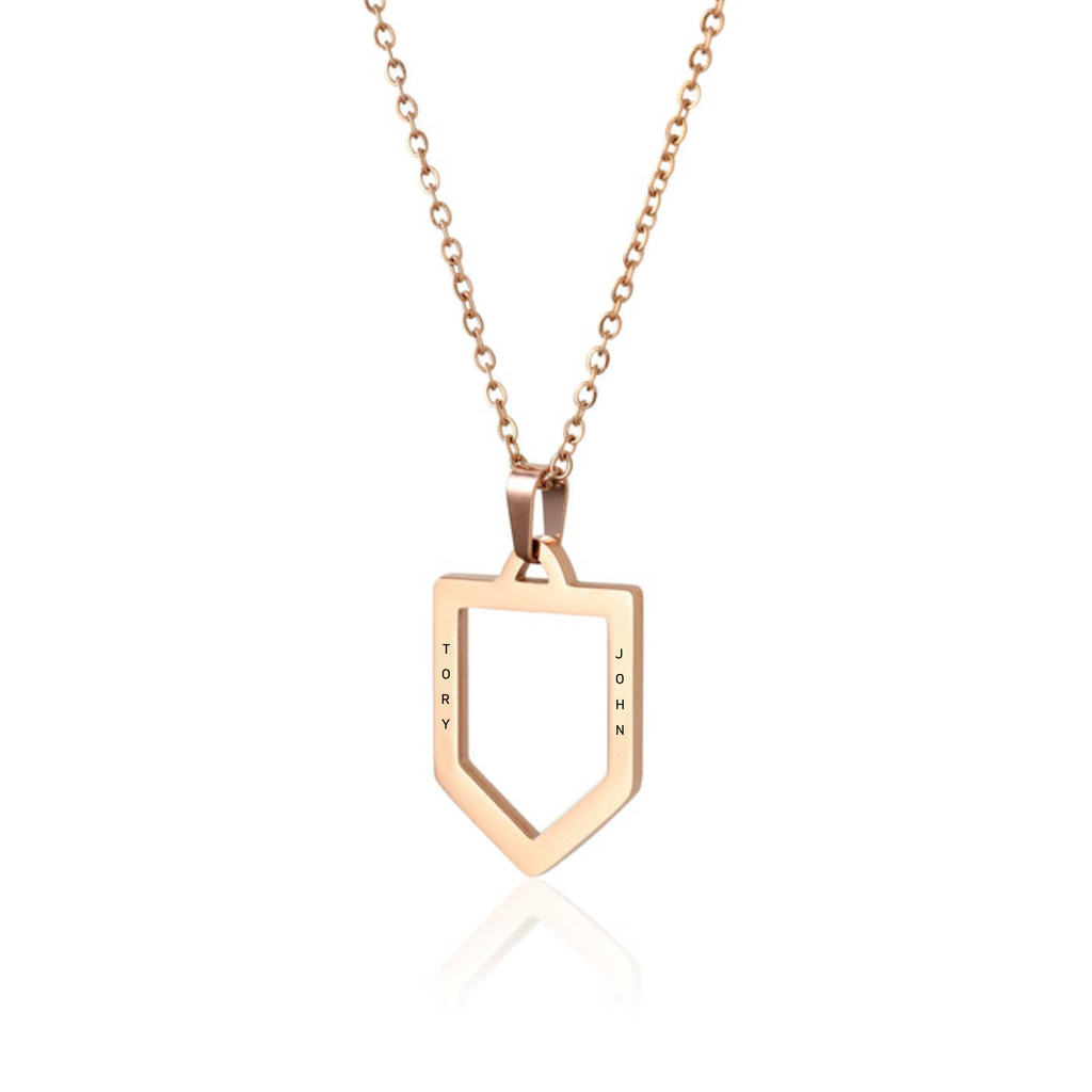 Shape of Shield Pendant