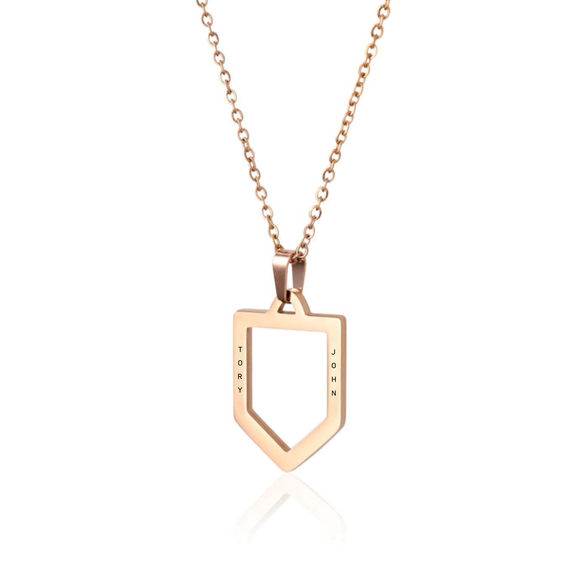 Shape of Shield Pendant