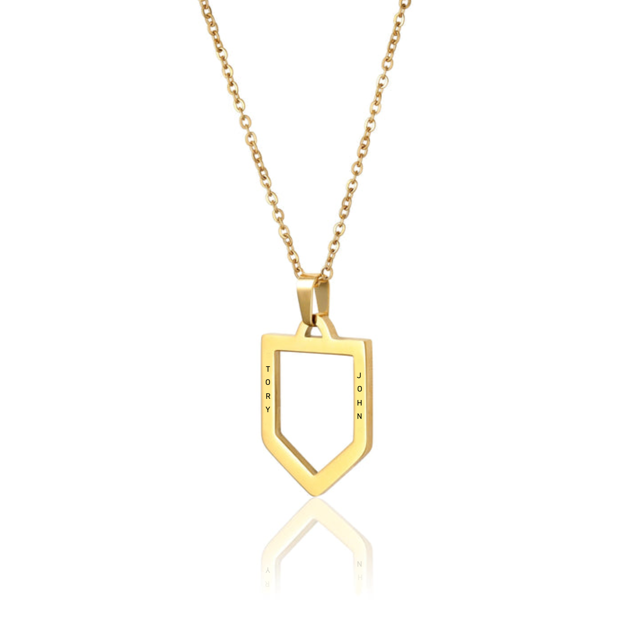 Shape of Shield Pendant