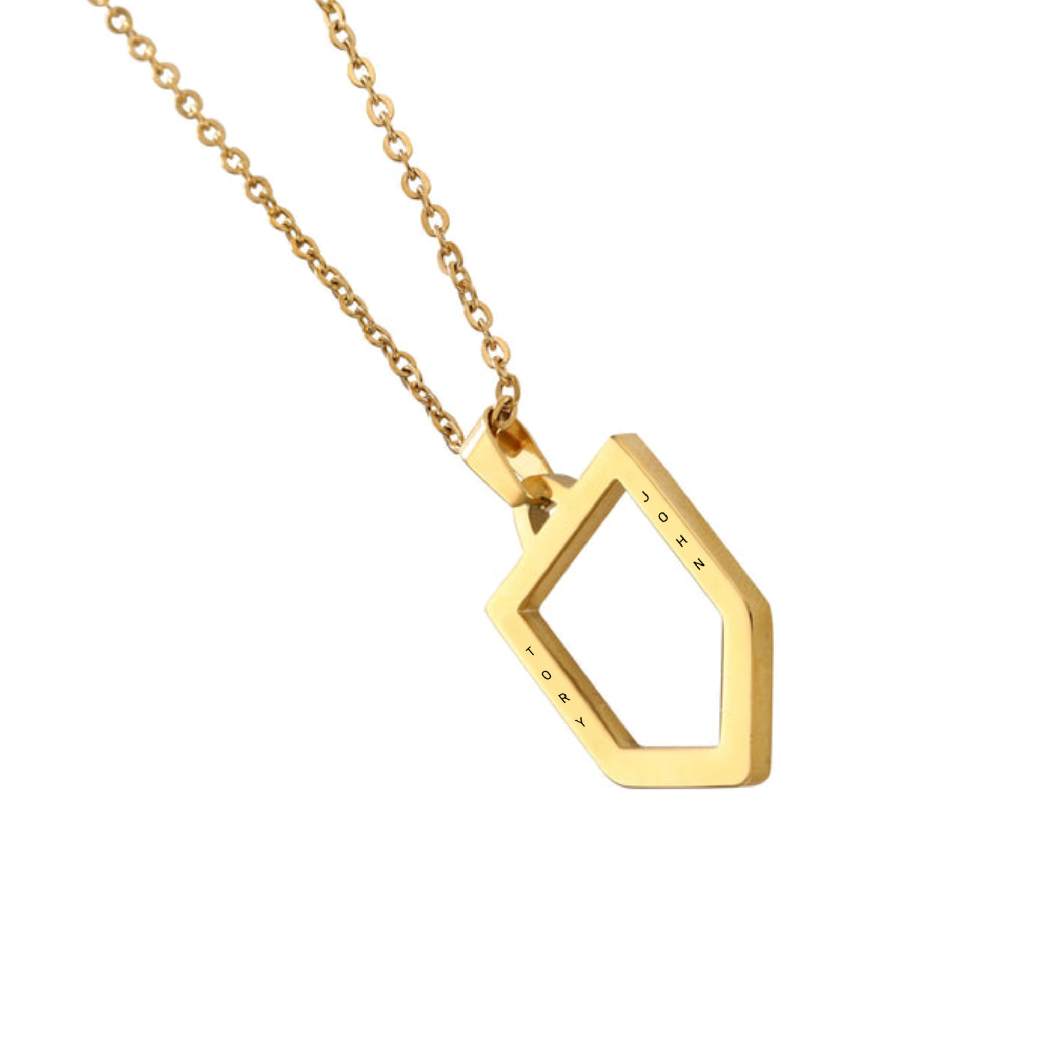 Shape of Shield Pendant