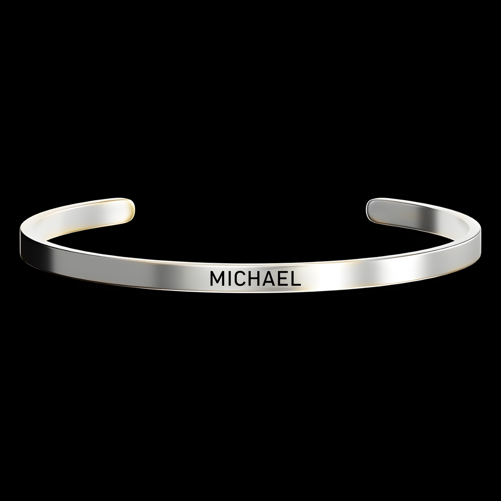 Personalised Silver Bracelet