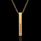 Personalised Cuboid Pendant